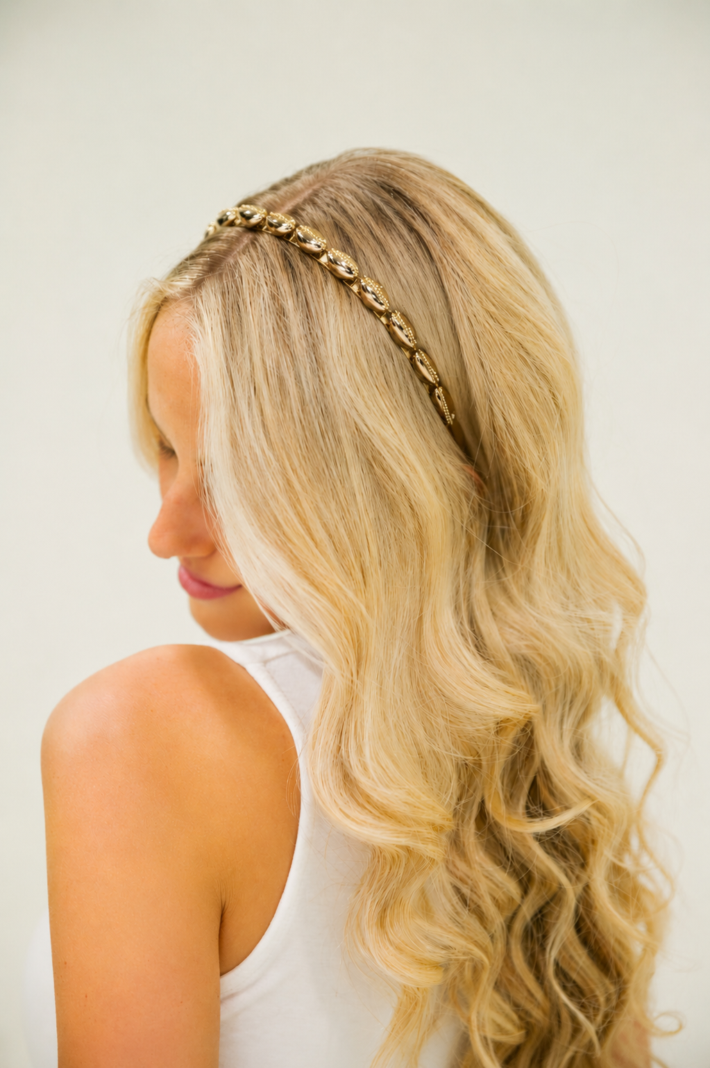 GOLD SEASHELL HEADBAND
