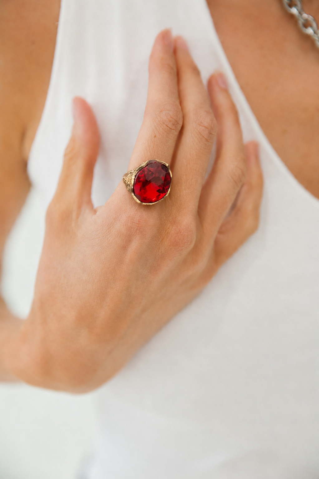 RUBY EMPRESS RING RING Judith March