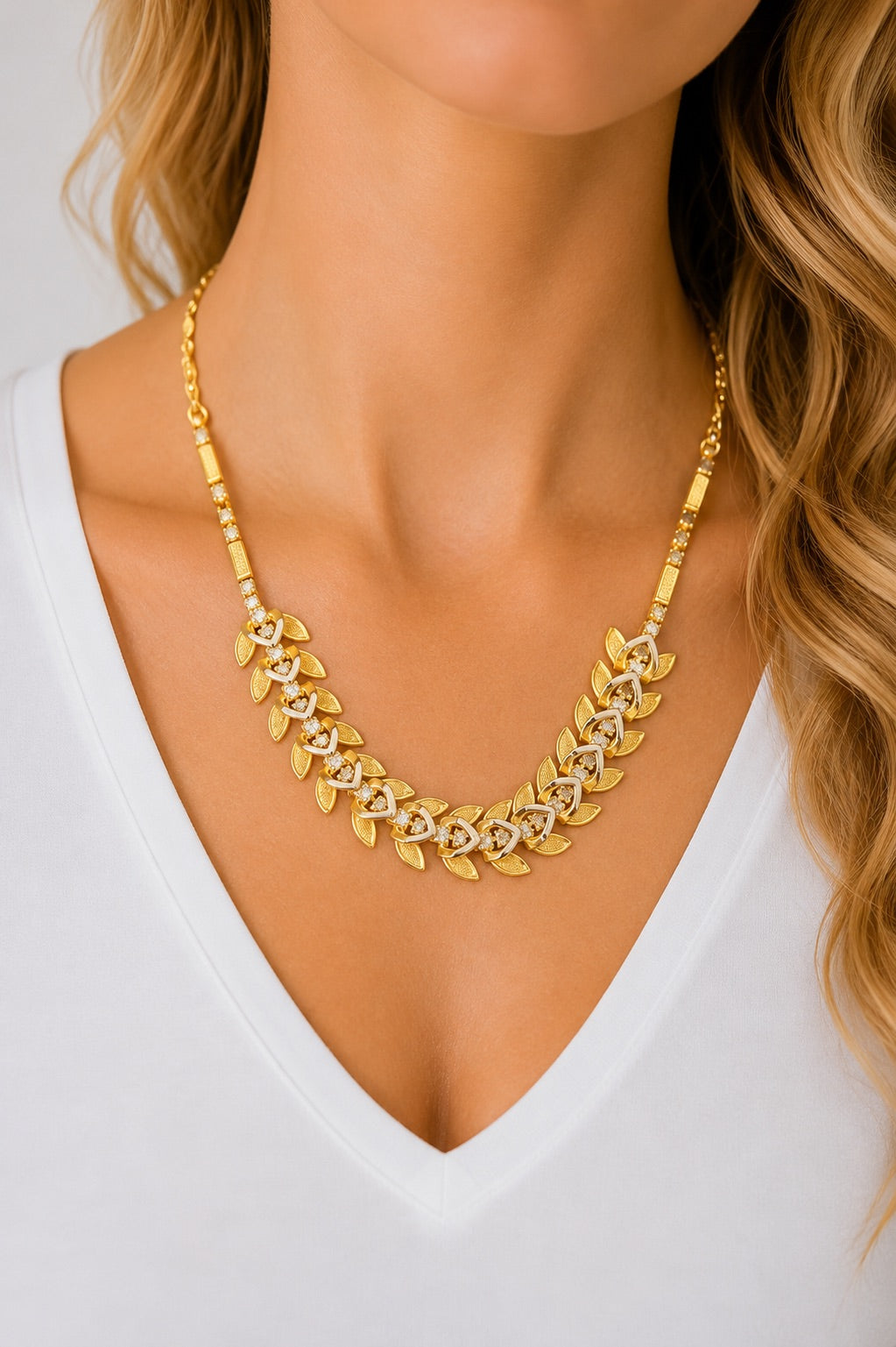 GOLDEN VINE NECKLACE