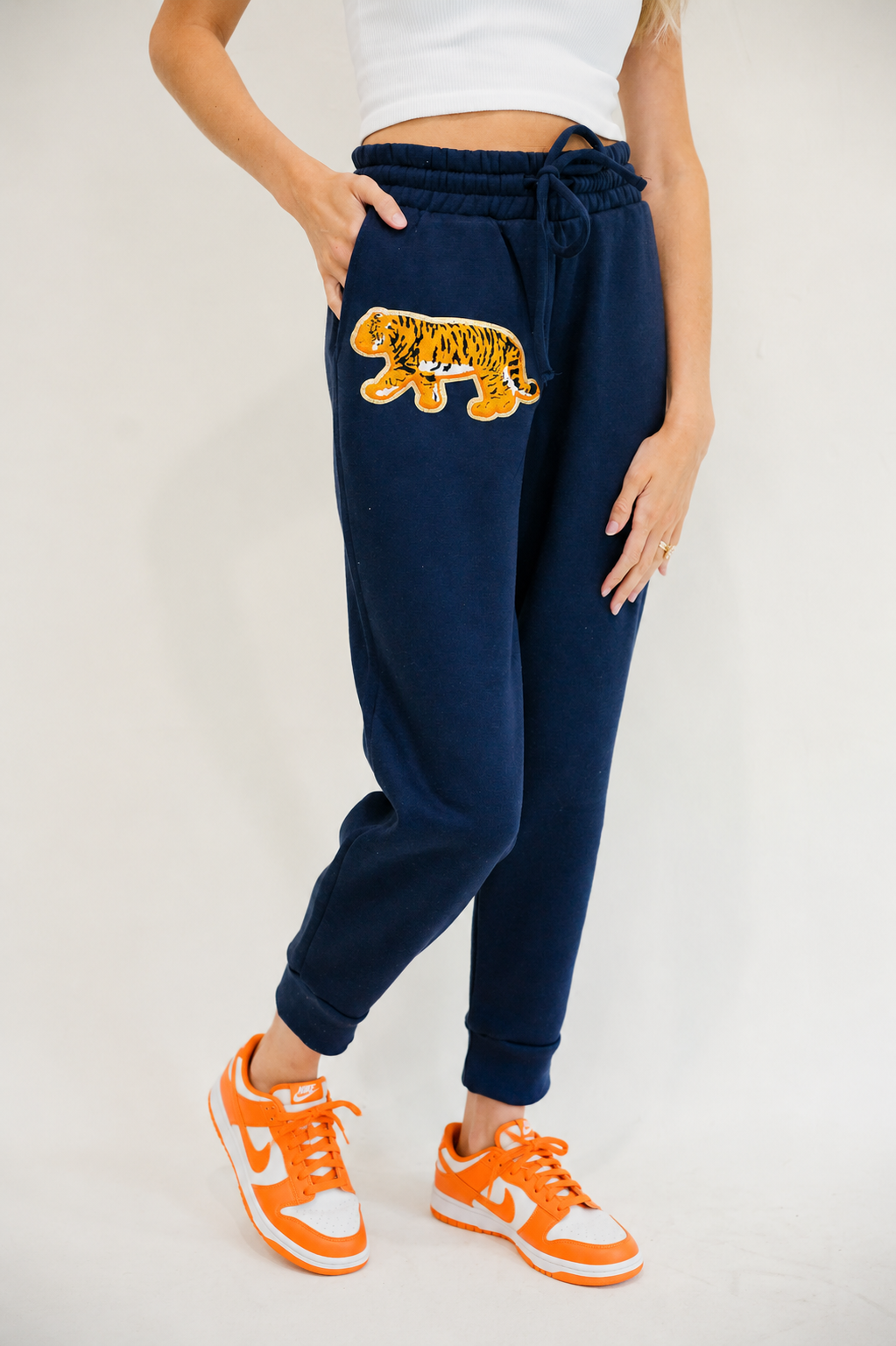 **TIGER NAVY JOGGERS joggers Judith March