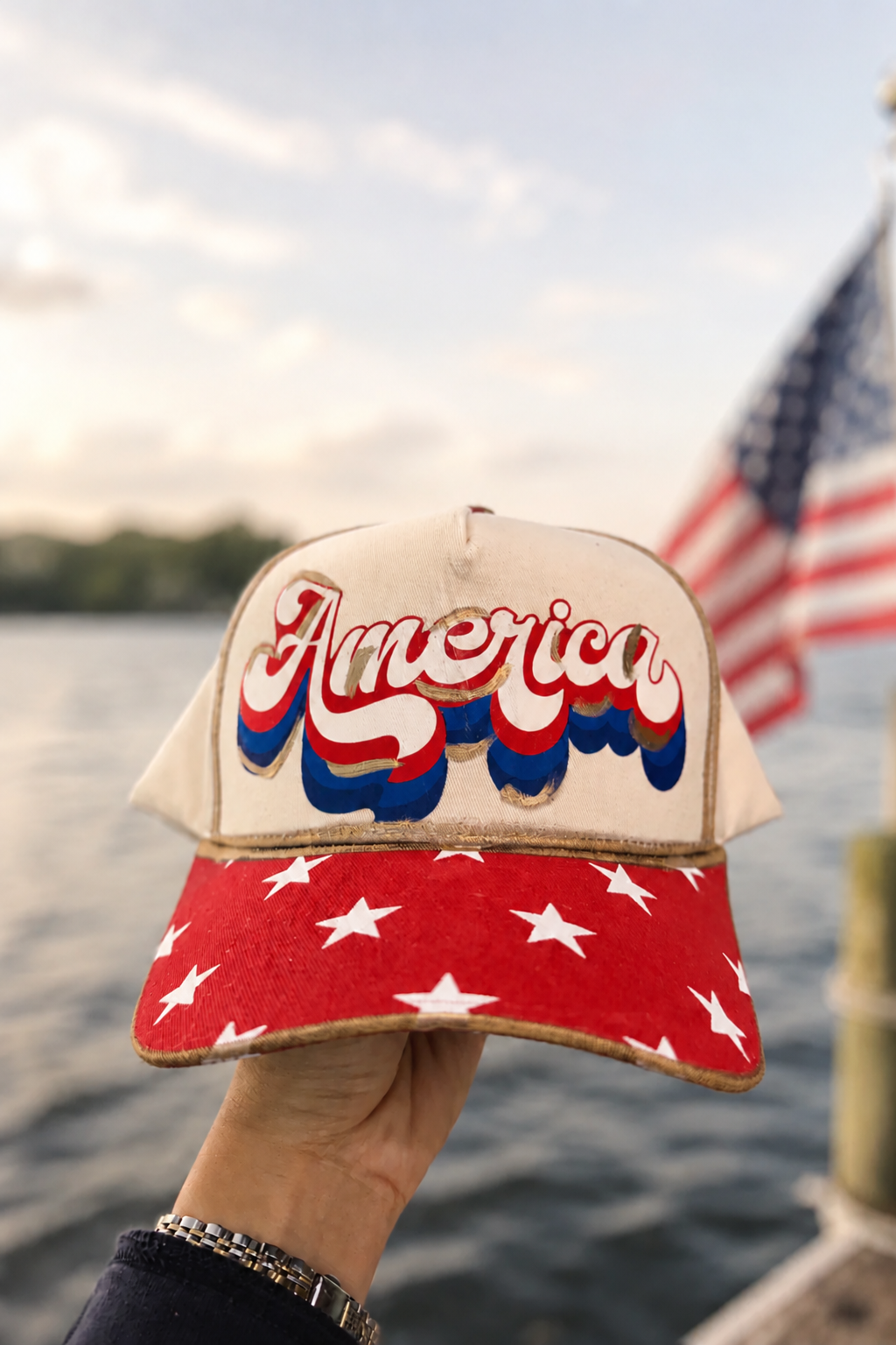 AMERICANA STAR HATS HAT Judith March