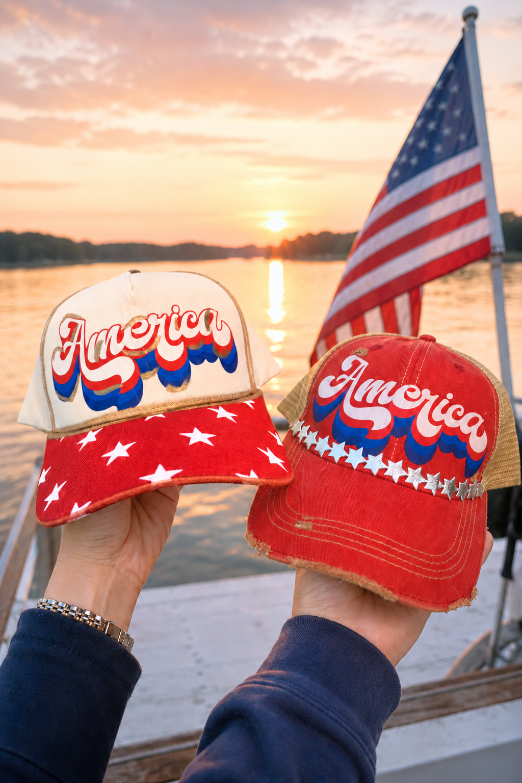 AMERICANA STAR HATS HAT Judith March