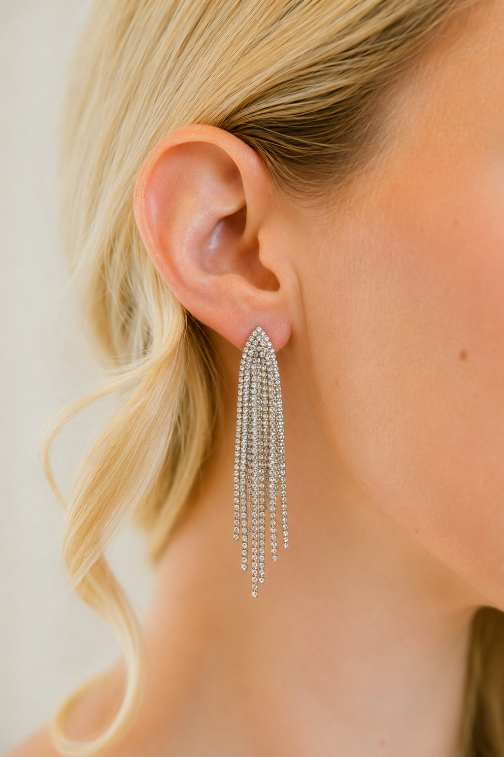 SILVER CASCADE EARRINGS earrings Judith March