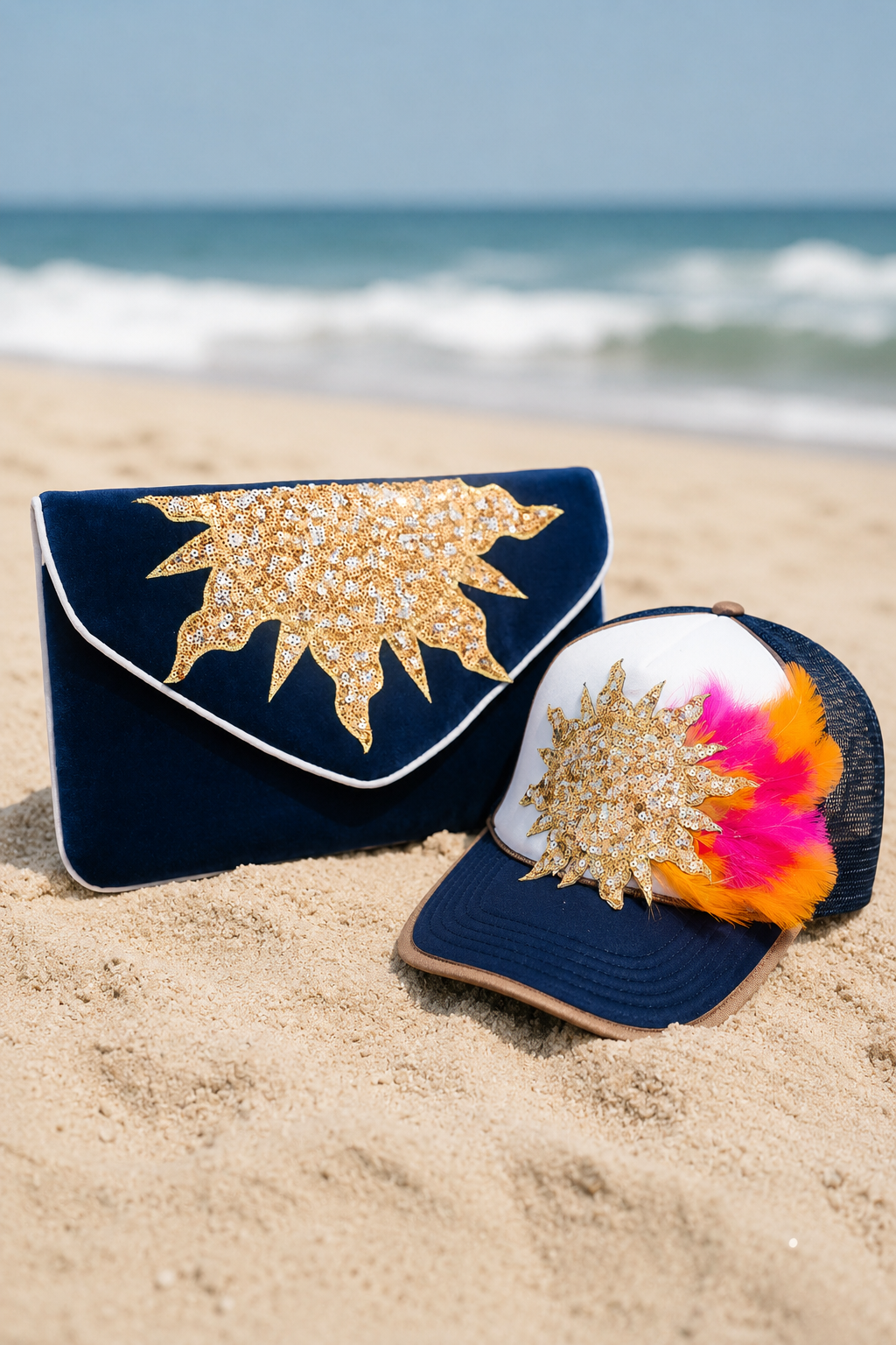 GOLDEN HOUR CLUTCH PURSE Judith March