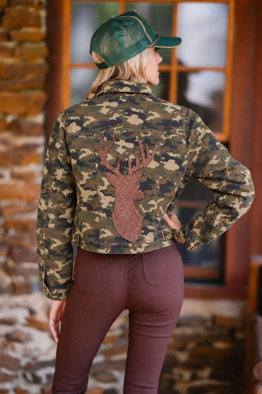 THE BACKWOODS BEAUTY CAMO JACKET JACKET Judith March