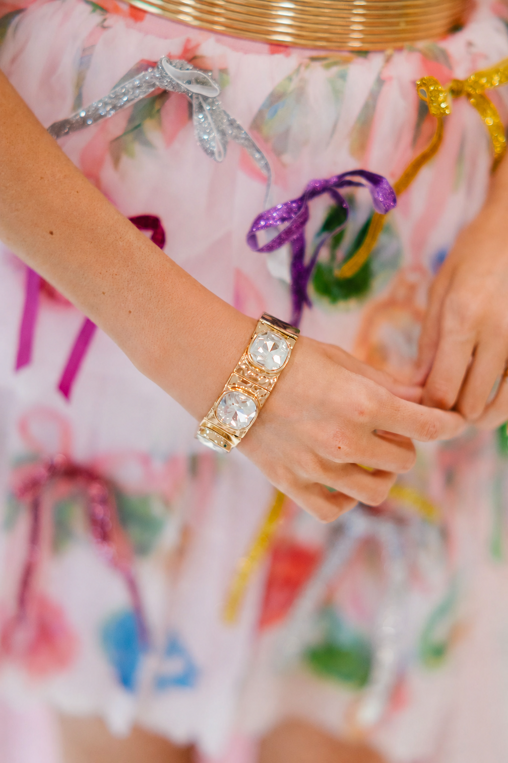 THE JEWEL BOX STATEMENT BRACELETS BRACELET Judith March CLEAR (CHUNKY)