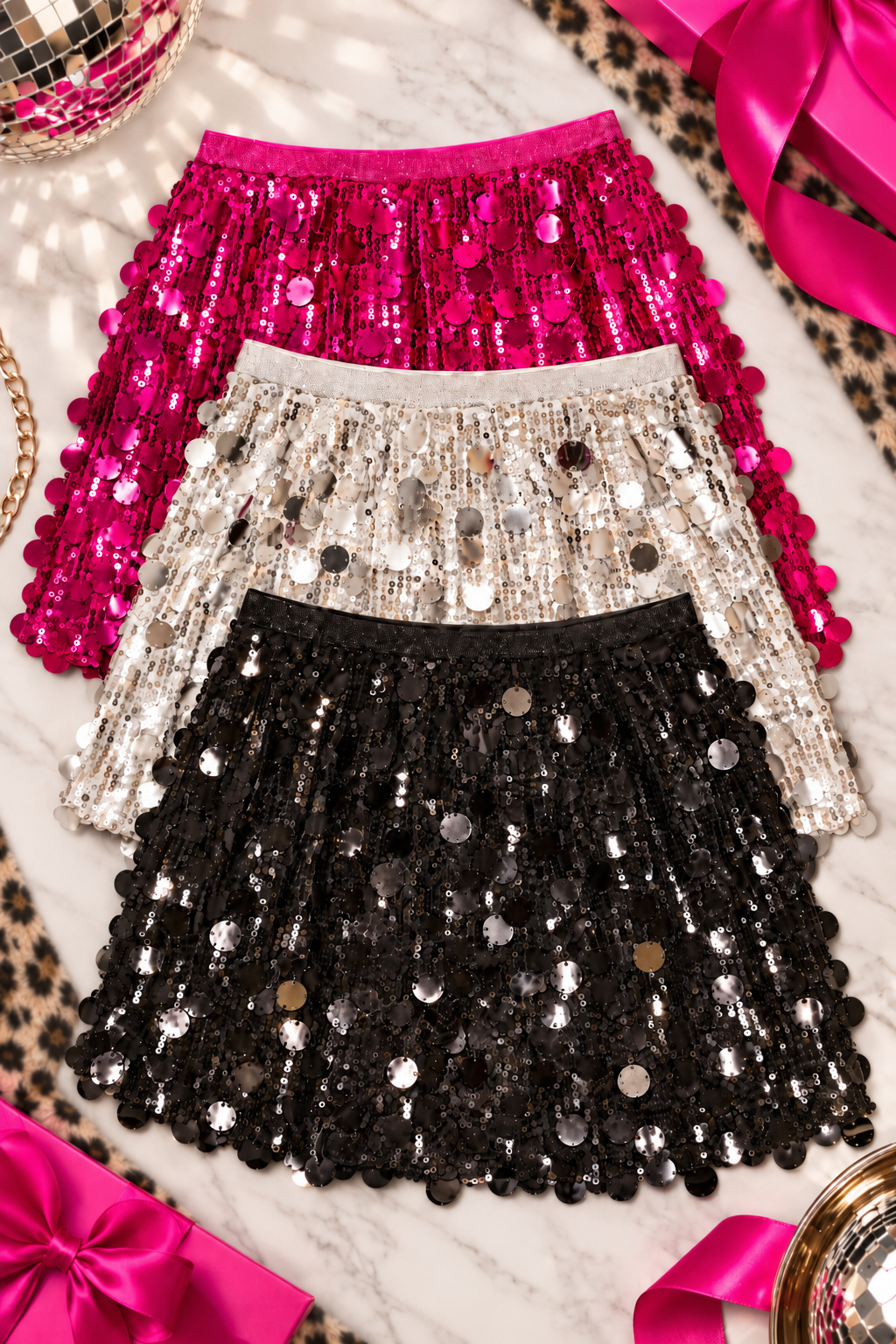 DISCO DARLING SEQUIN SKIRT SKIRT Judith March