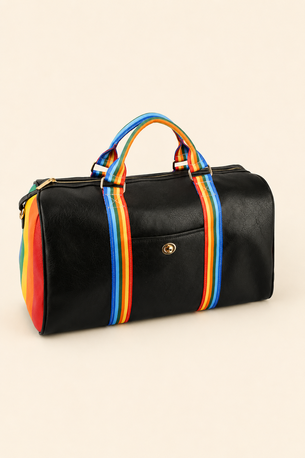 COLOR ME GONE DUFFEL BAG Clutch Judith March Black