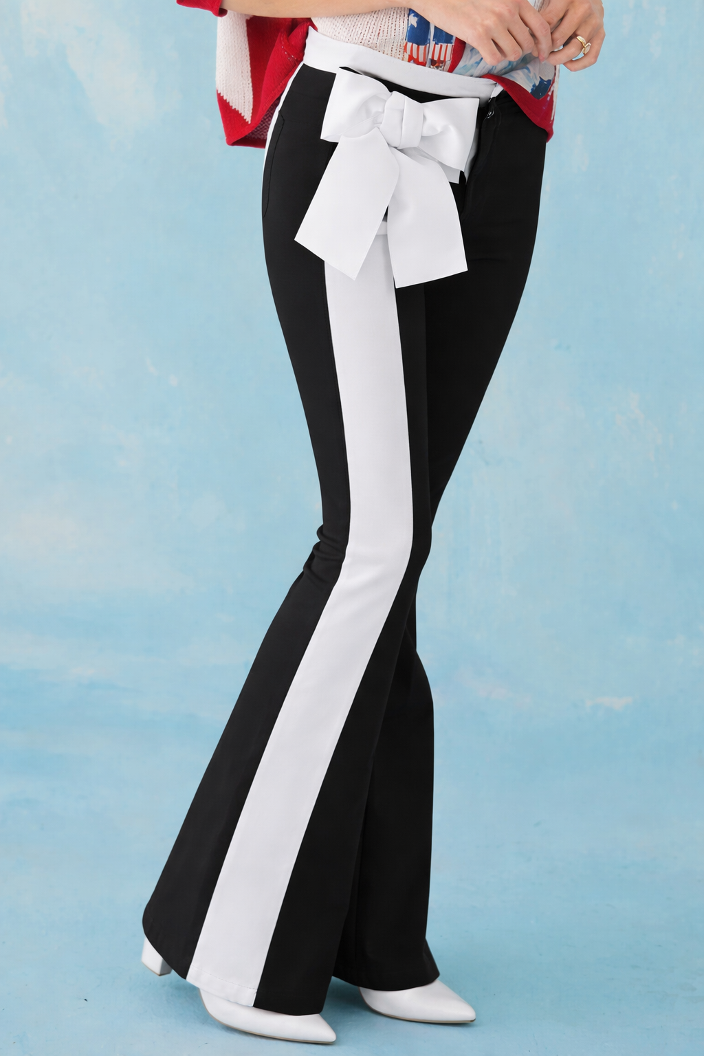 HOLIDAY SEASON FLARES FLARES Judith March SMALL BLACK/WHITE