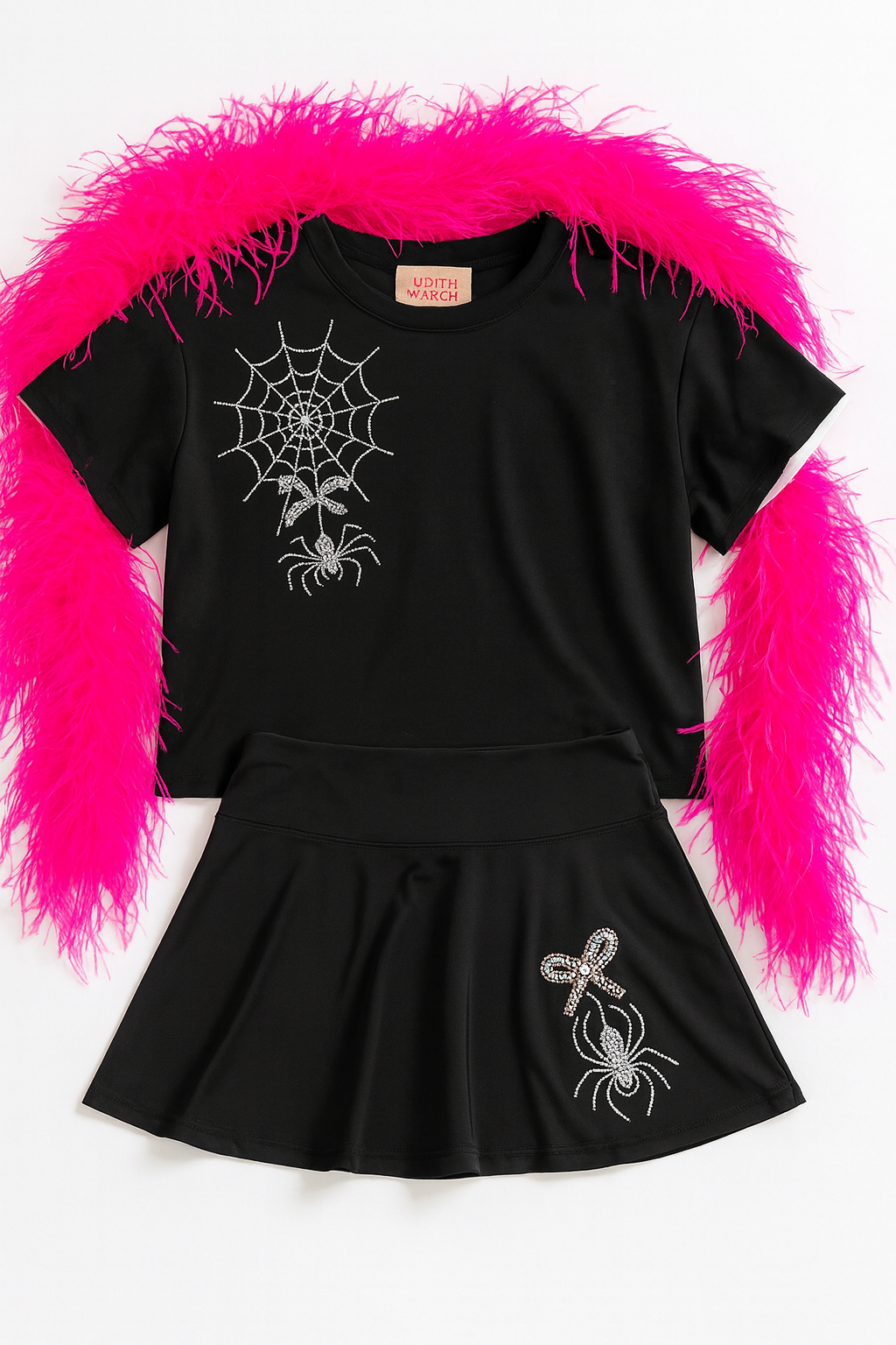 CRAWLER BLACK SKIRT SKIRT Judith March