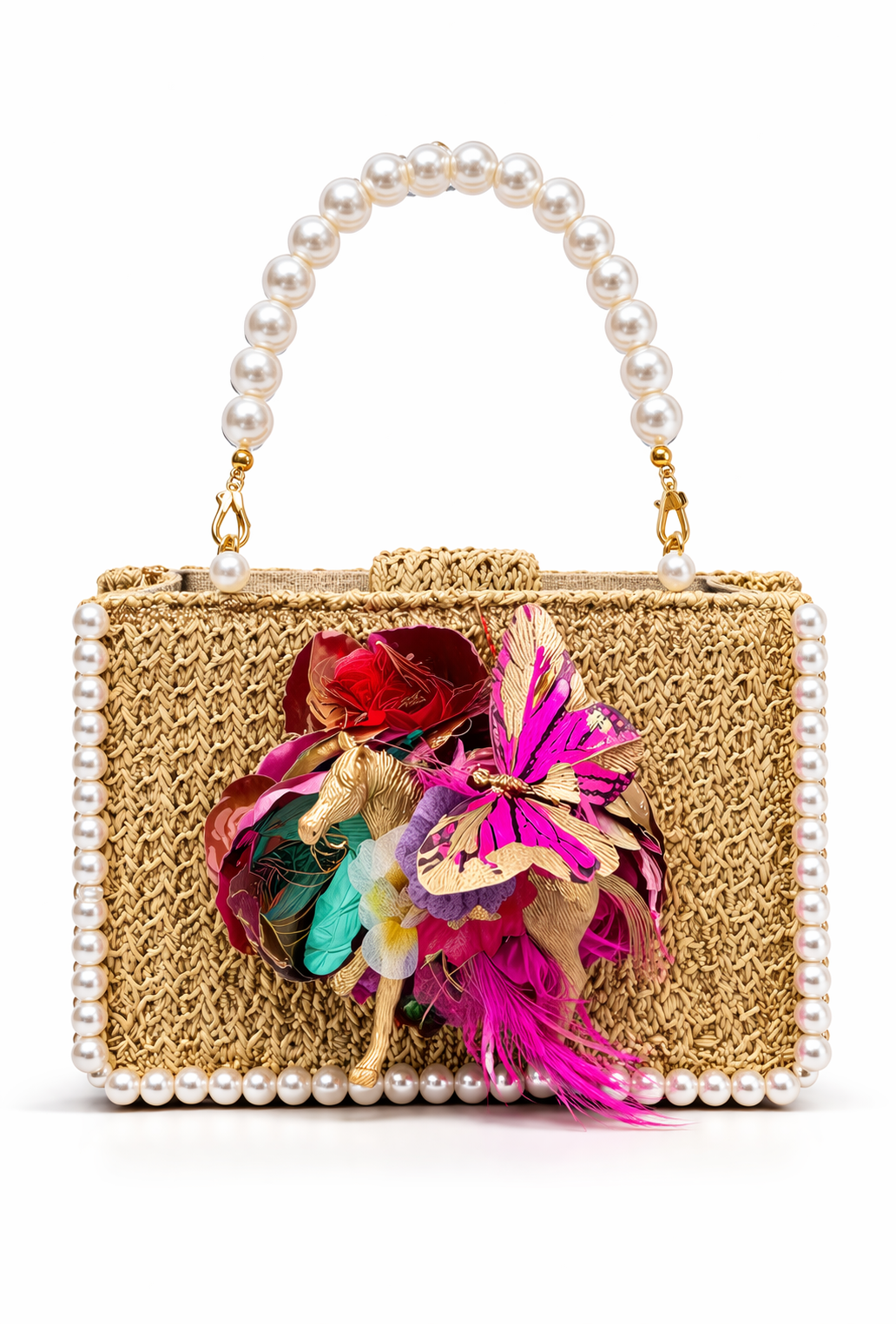 GARDEN PARTY PEARL PURSE PURSE Judith March