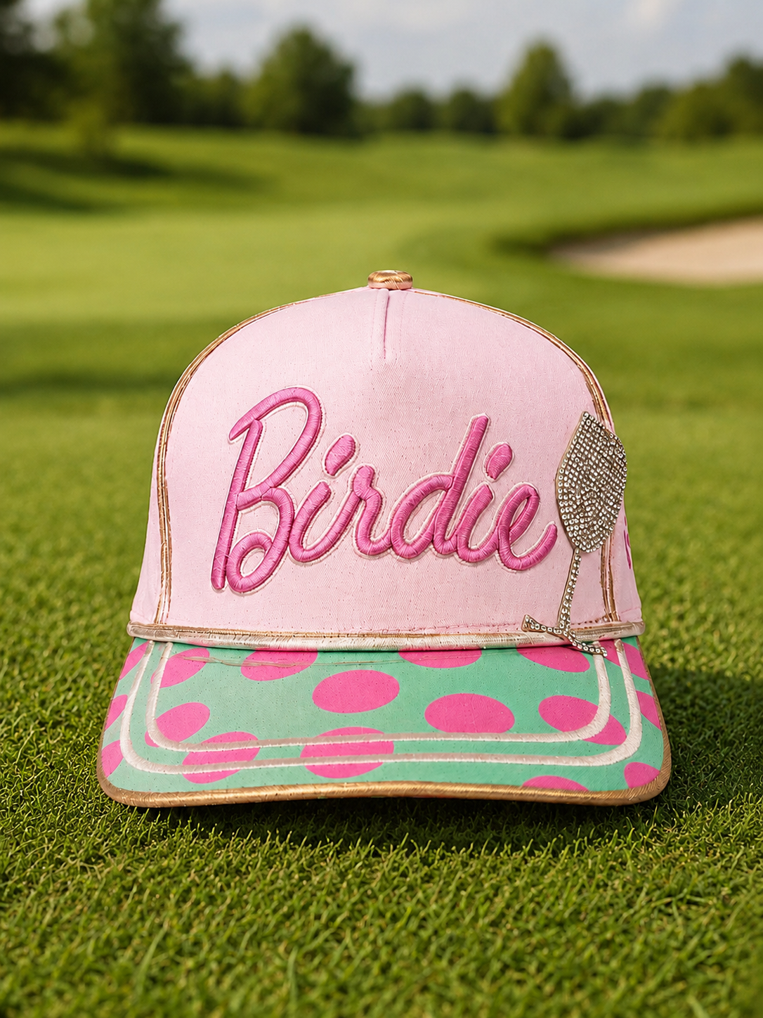 GOLF EMBROIDERED HATS HAT Judith March BIRDIE
