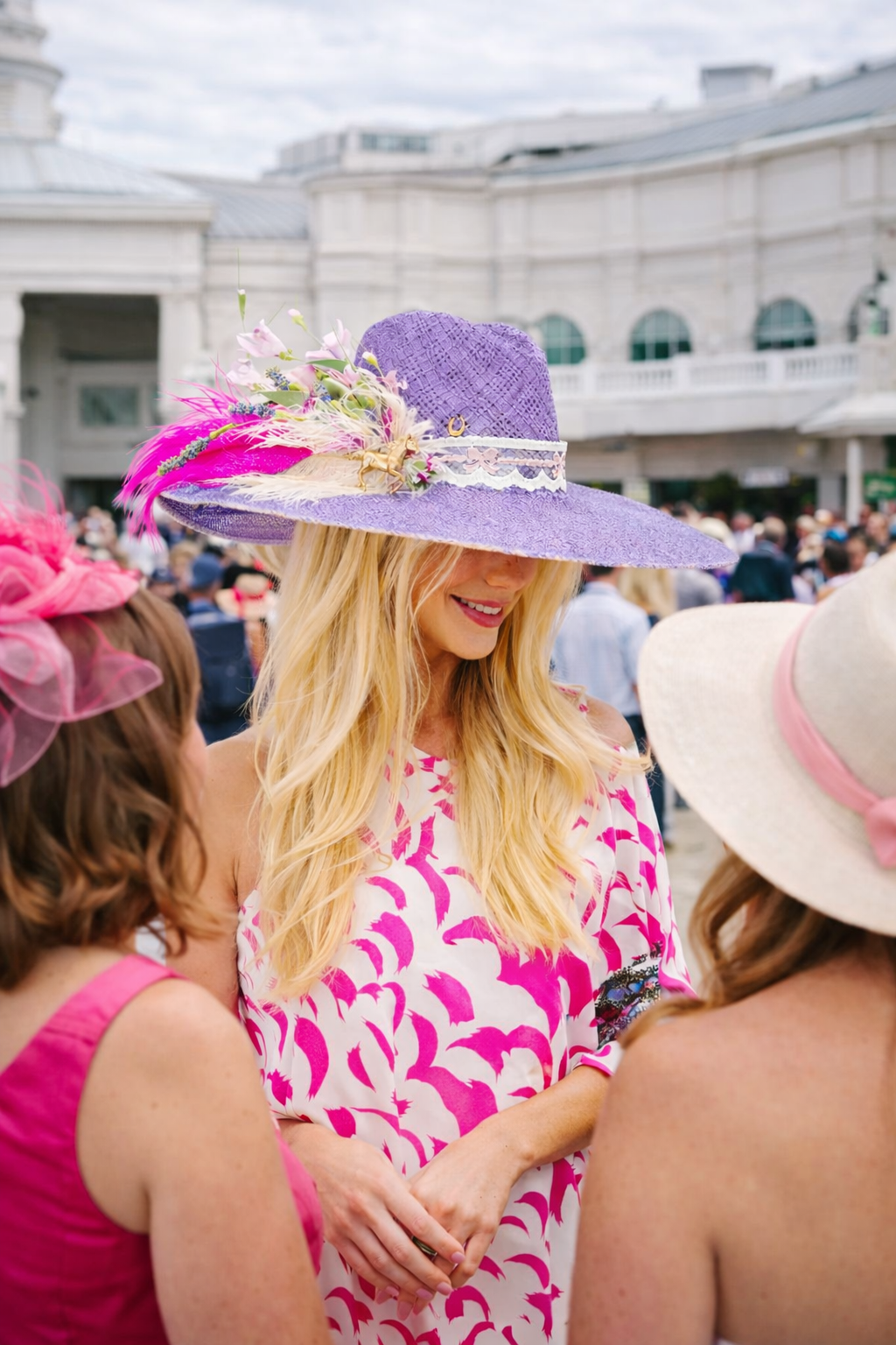 PURPLE HAZE SUN HAT Sun hat Judith March