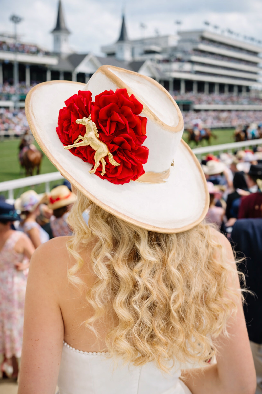 WINNER'S ROSES RANCHER HAT RANCHER HAT Judith March