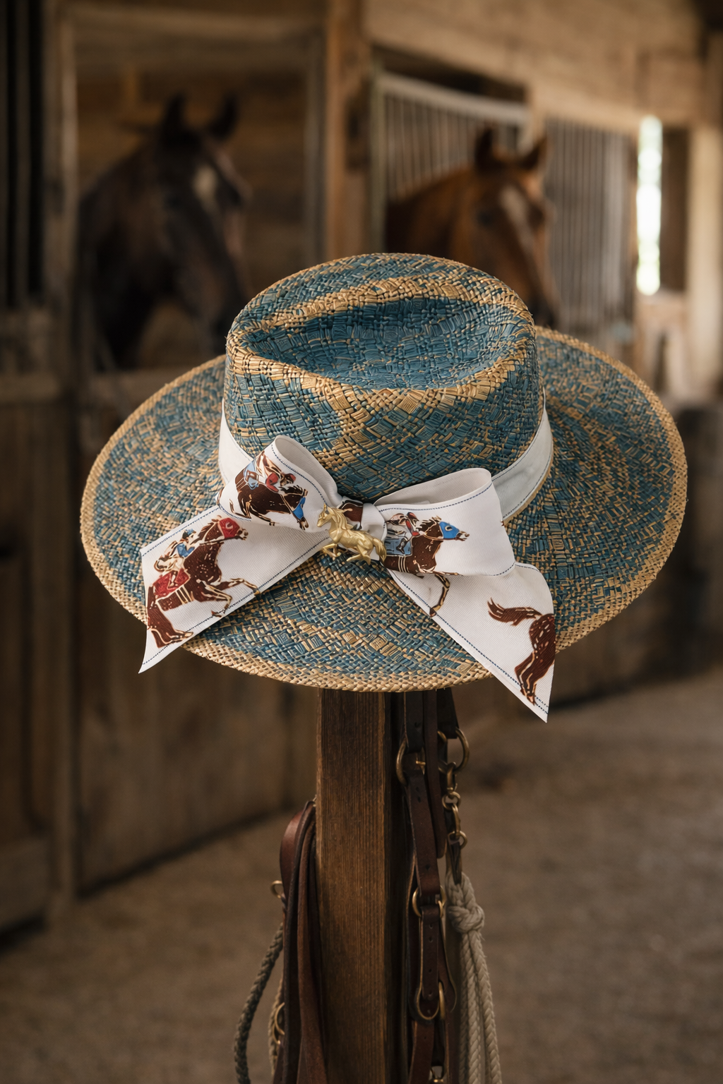 THE THOROUGHBRED SUN HAT hat Judith March