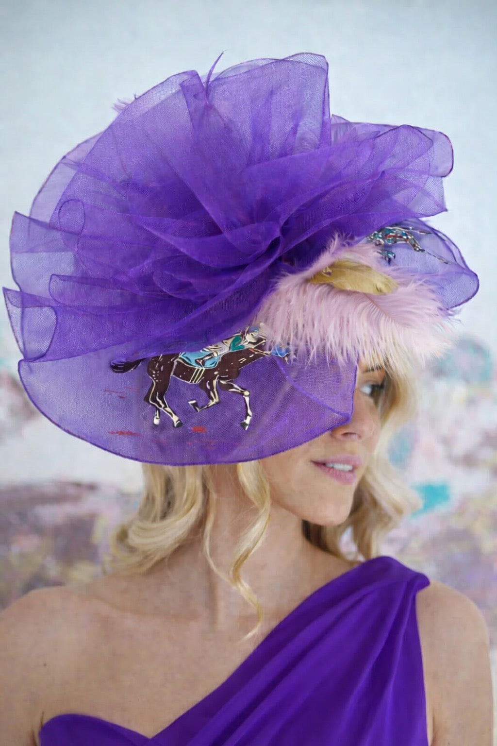 RACE SEASON FASCINATOR FASCINATOR Judith March