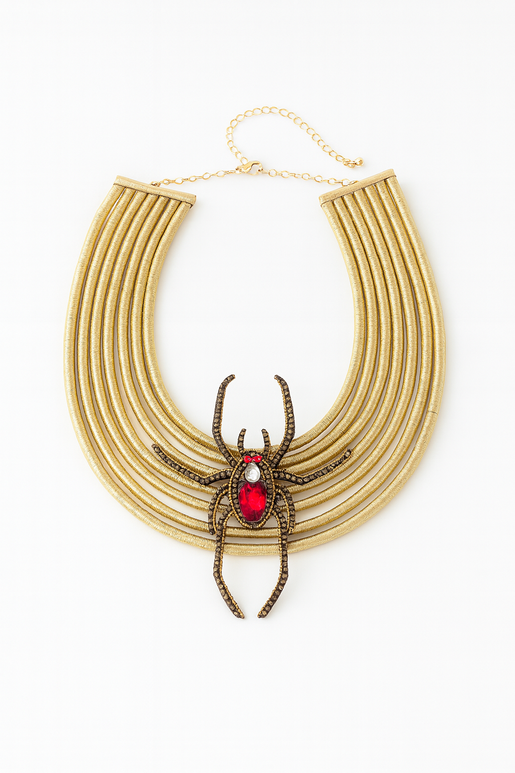 RUBY WIDOW NECKLACE NECKLACE Judith March