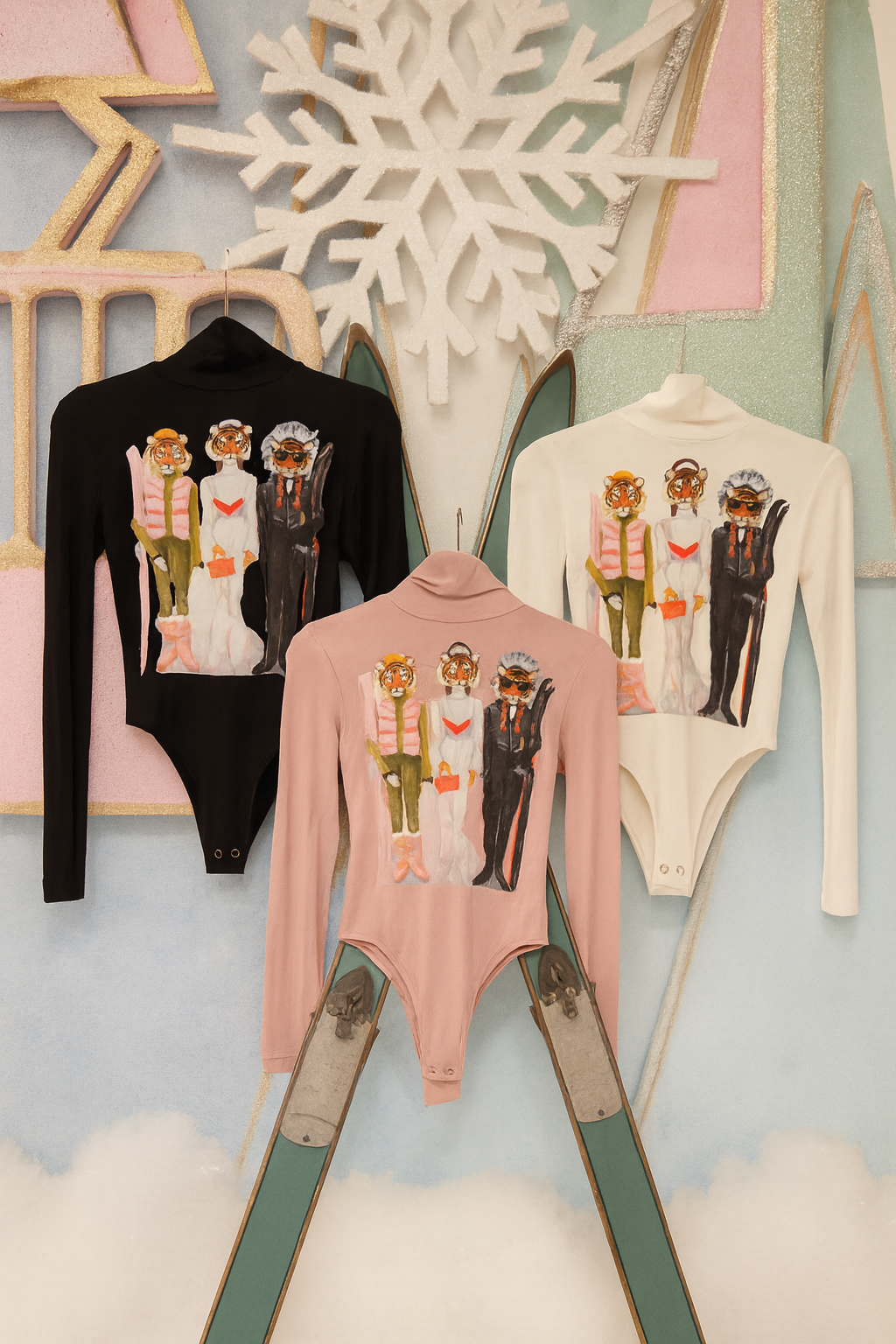 STRIPES & SLOPES BODYSUIT BODYSUIT Judith March