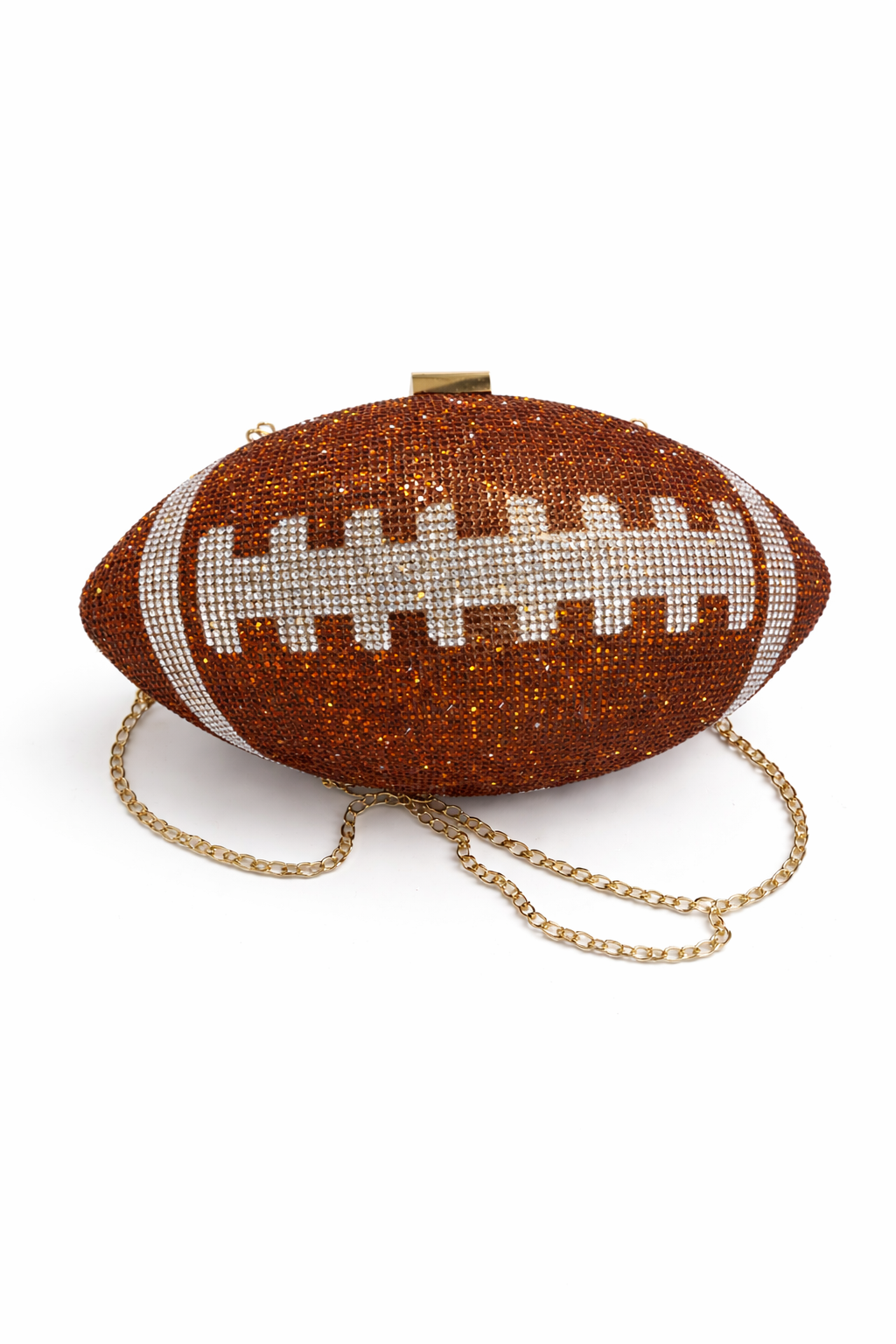 RHINESTONE FOOTBALL BAG Hats Judith March