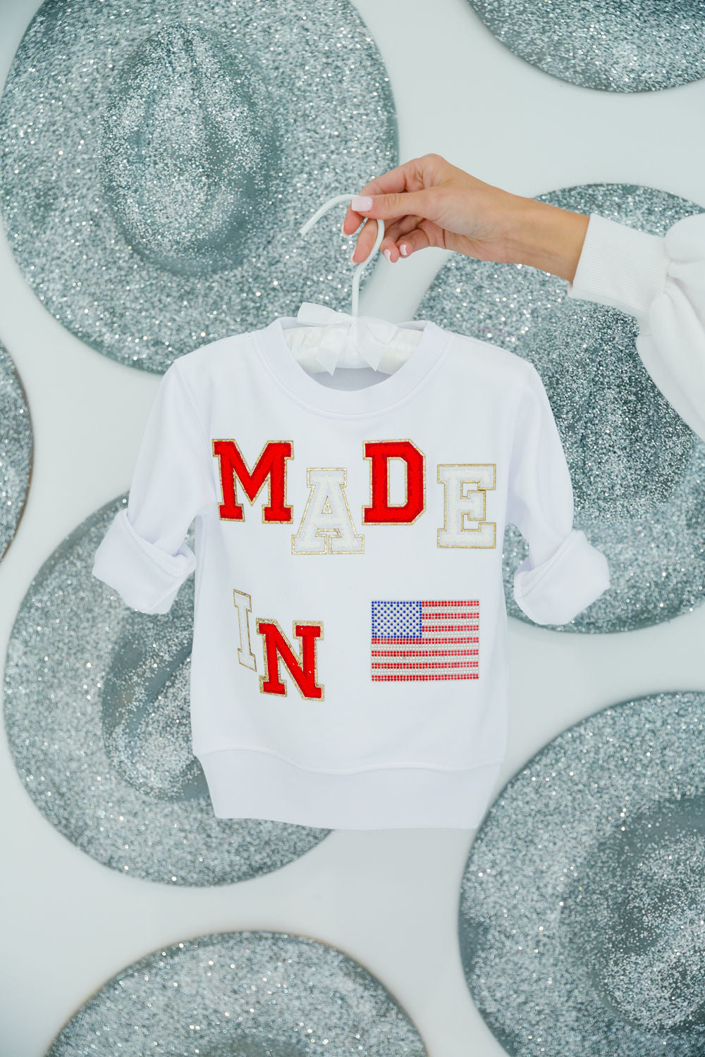 MINI KIDS MADE IN AMERICA PULLOVER pullover Judith March YOUTH XS (2-4)