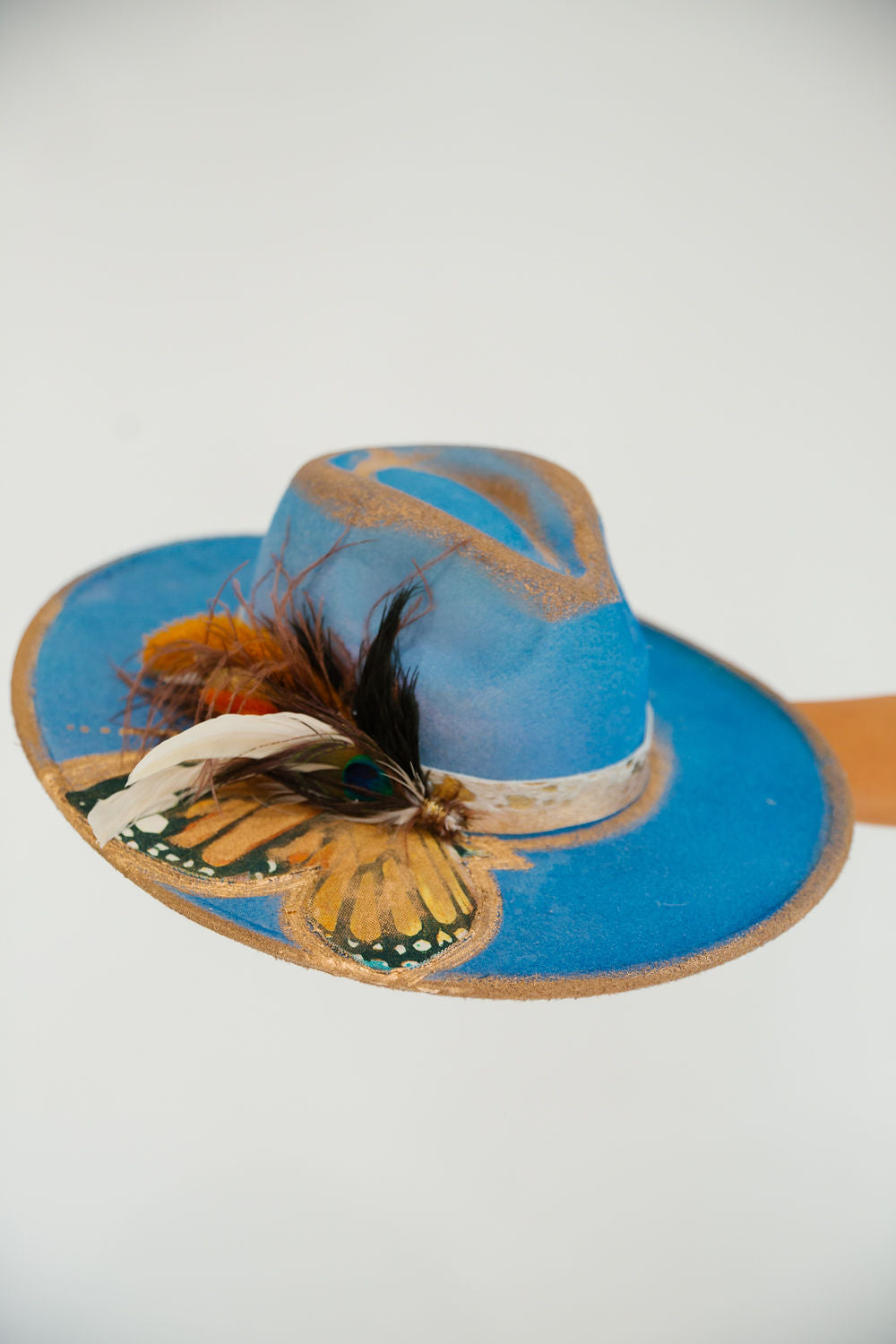 BUTTERFLY WINGS RANCHER HAT RANCHER HAT Judith March   