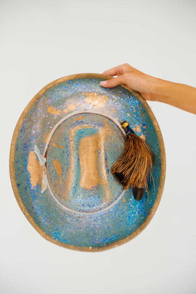RAINING GLITTER RANCHER HAT RANCHER HAT Judith March   
