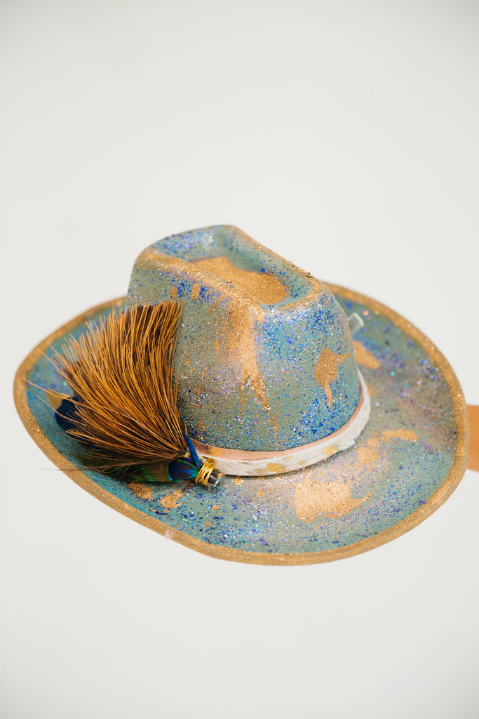 RAINING GLITTER RANCHER HAT RANCHER HAT Judith March   