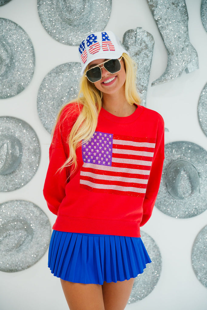 USA LETTERS TRUCKER HAT TRUCKER HAT Judith March