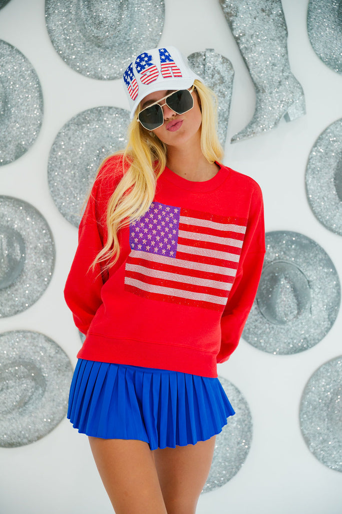 USA LETTERS TRUCKER HAT TRUCKER HAT Judith March