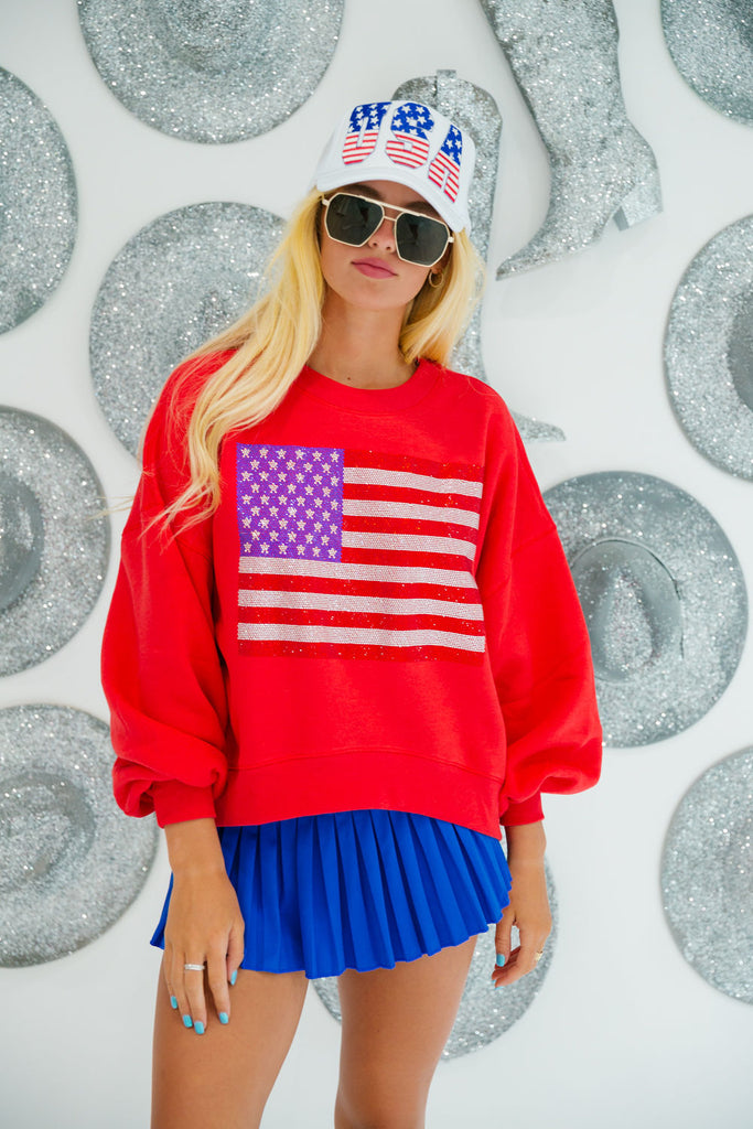 USA LETTERS TRUCKER HAT TRUCKER HAT Judith March