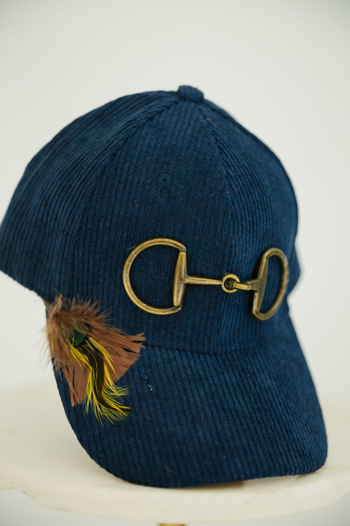 OFF TO THE RACES CORDUROY HAT