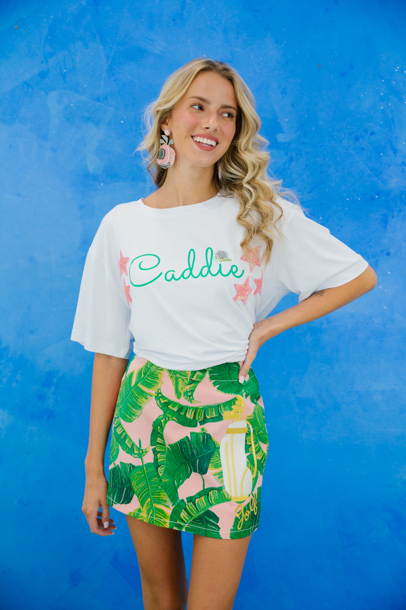 CADDIE WHITE TEE Tee Judith March   