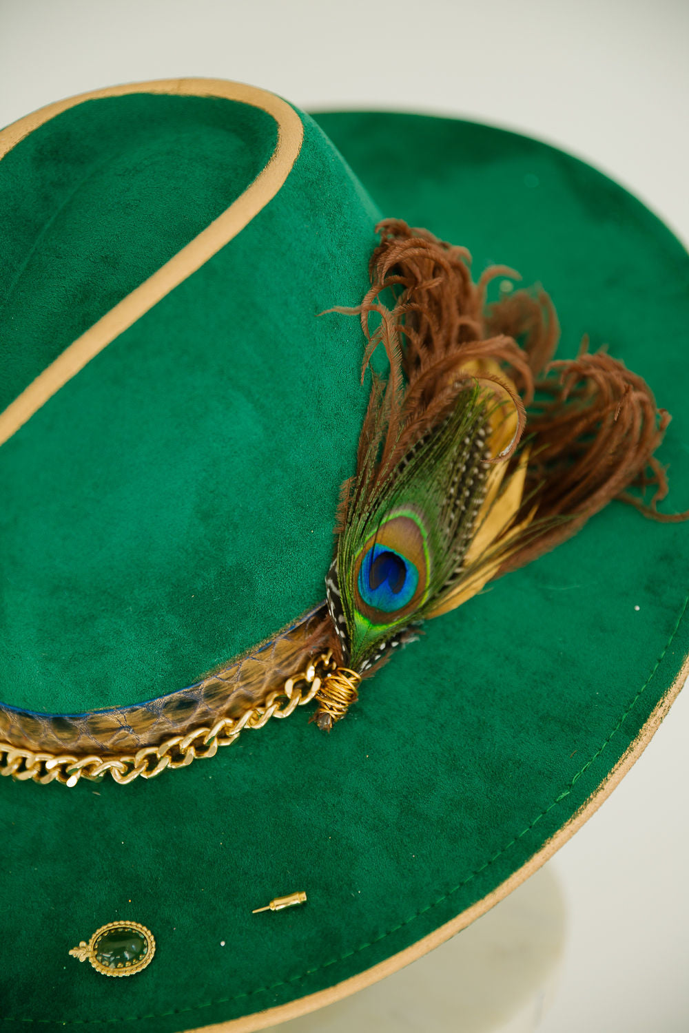 JACKPOT GREEN RANCHER HAT RANCHER HAT Judith March   