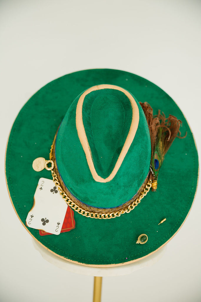 JACKPOT GREEN RANCHER HAT RANCHER HAT Judith March   