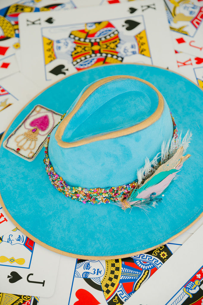 POKER QUEEN RANCHER HAT RANCHER HAT Judith March   