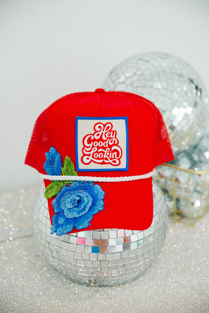 HEY GOOD LOOKIN FLORAL HAT LIMITED EDITION Judith March Default Title  