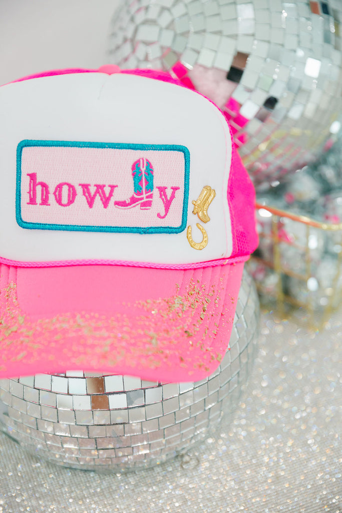 HOWDY BOOT TRUCKER HAT LIMITED EDITION Judith March   