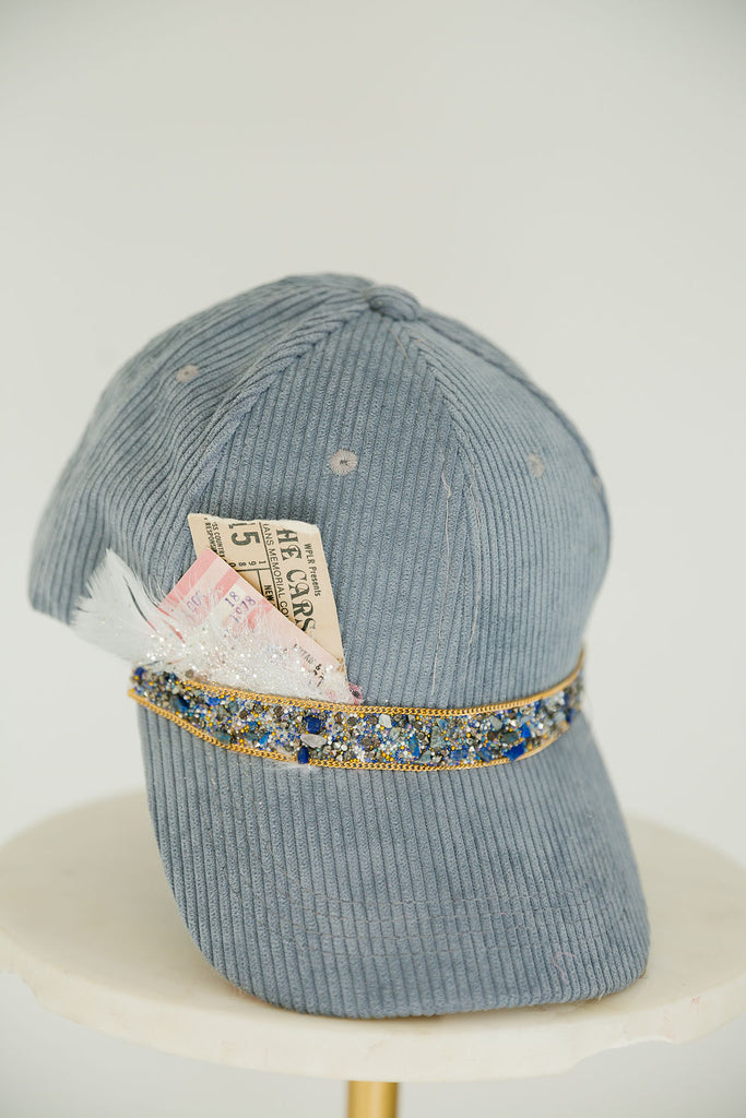 TAKE ME BACKSTAGE CORDUROY HAT HAT Judith March   