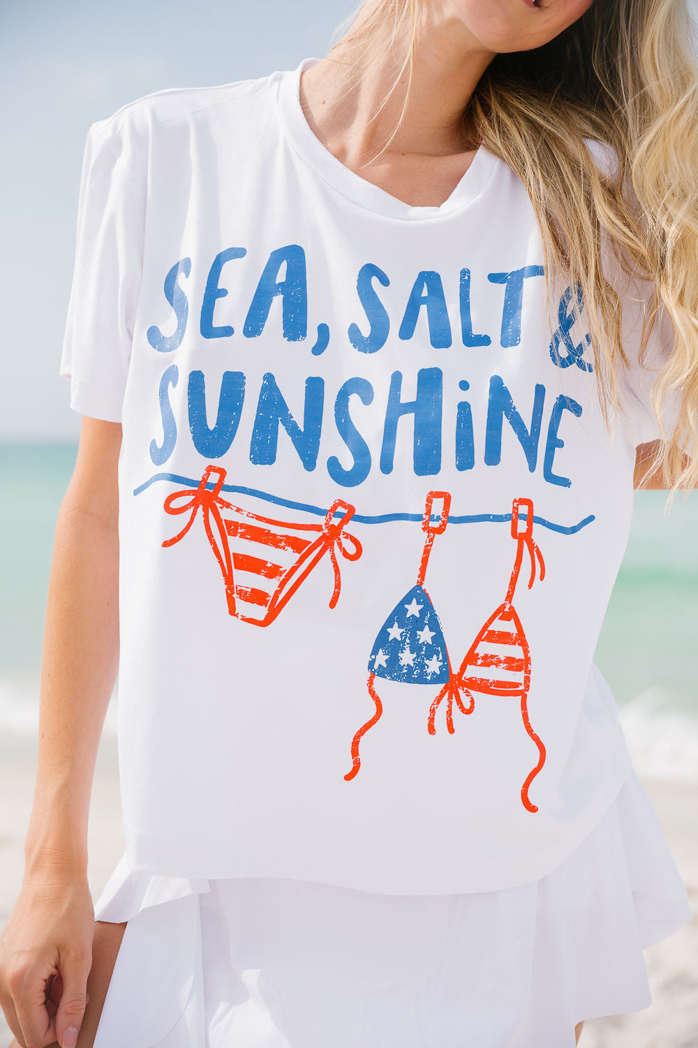 SEA, SALT & SUNSHINE TEE TEE Judith March