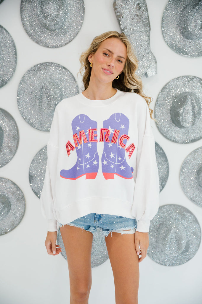 AMERICAN COWGIRL PULLOVER