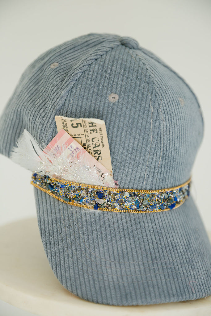 TAKE ME BACKSTAGE CORDUROY HAT HAT Judith March   