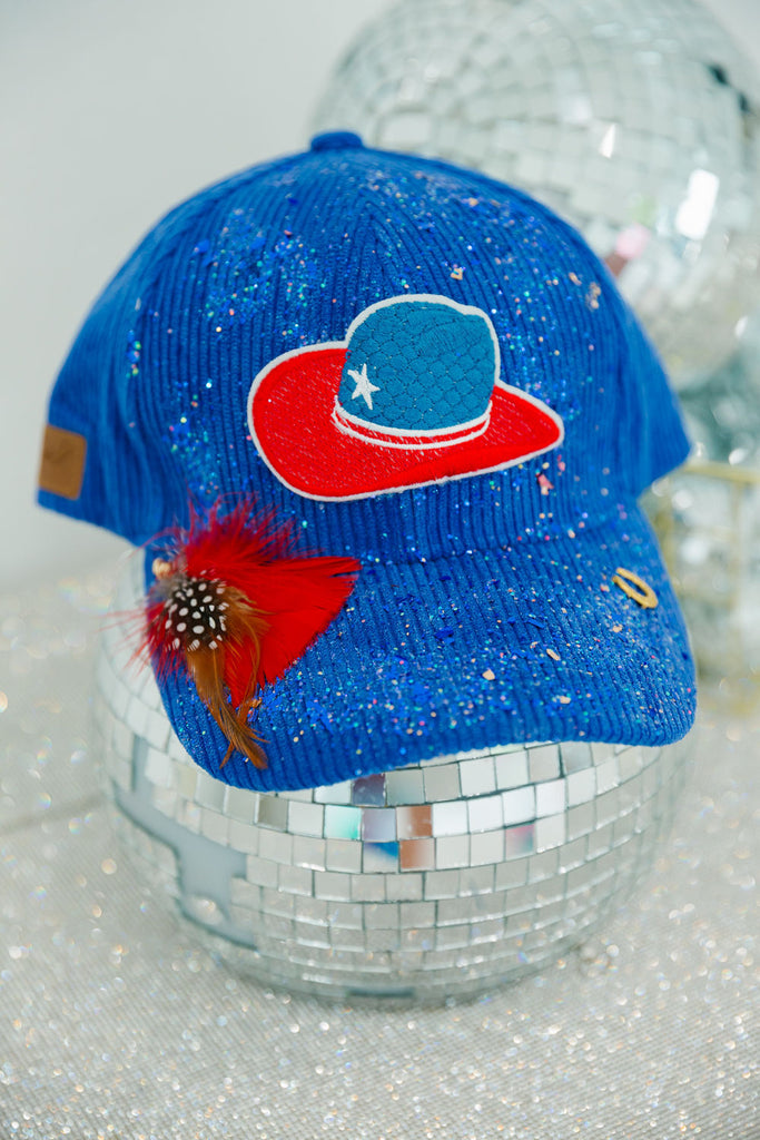 AMERICAN COWBOY CORDUROY HAT LIMITED EDITION Judith March   