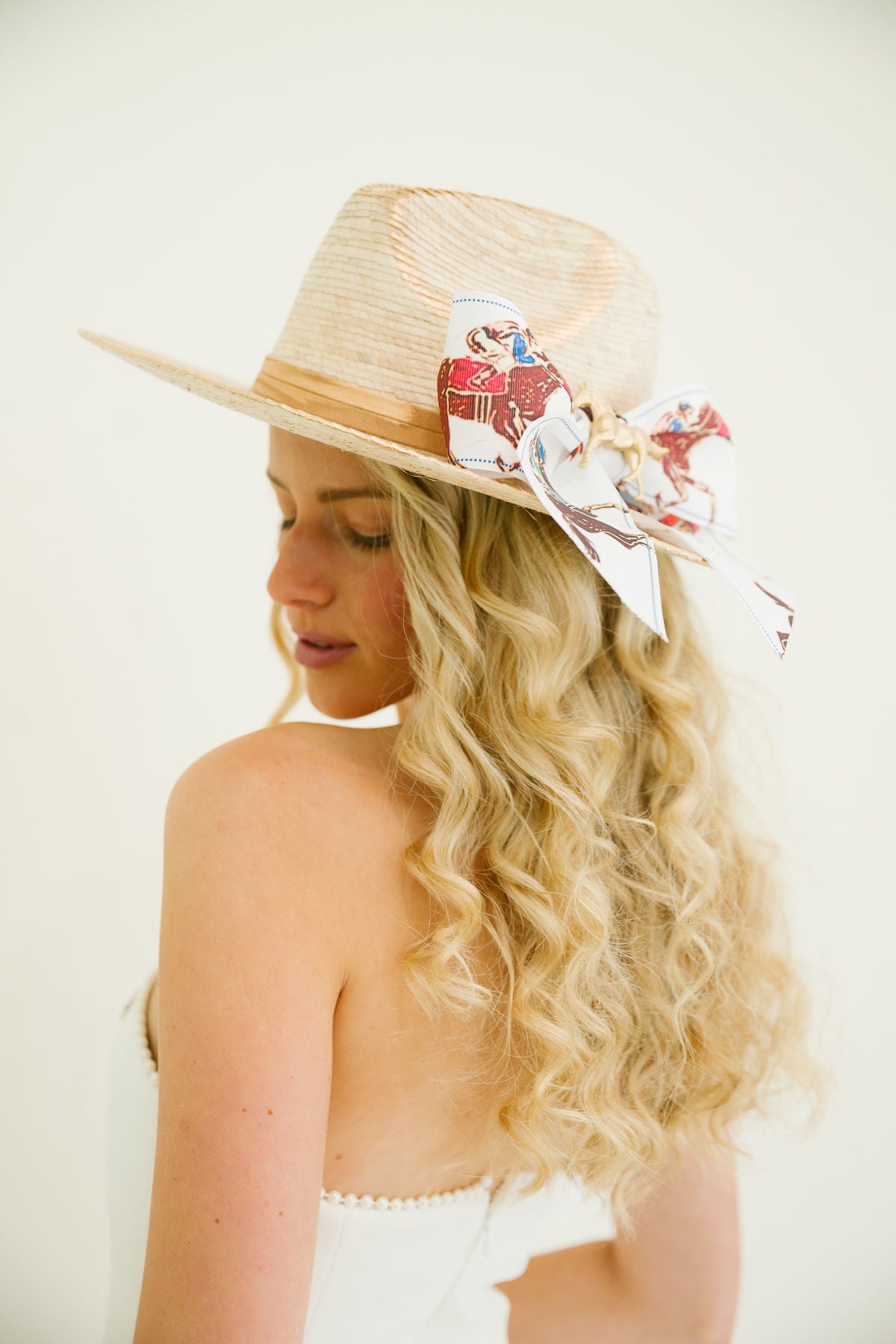 GRANDSTAND BOW SUN HAT RANCHER HAT Judith March