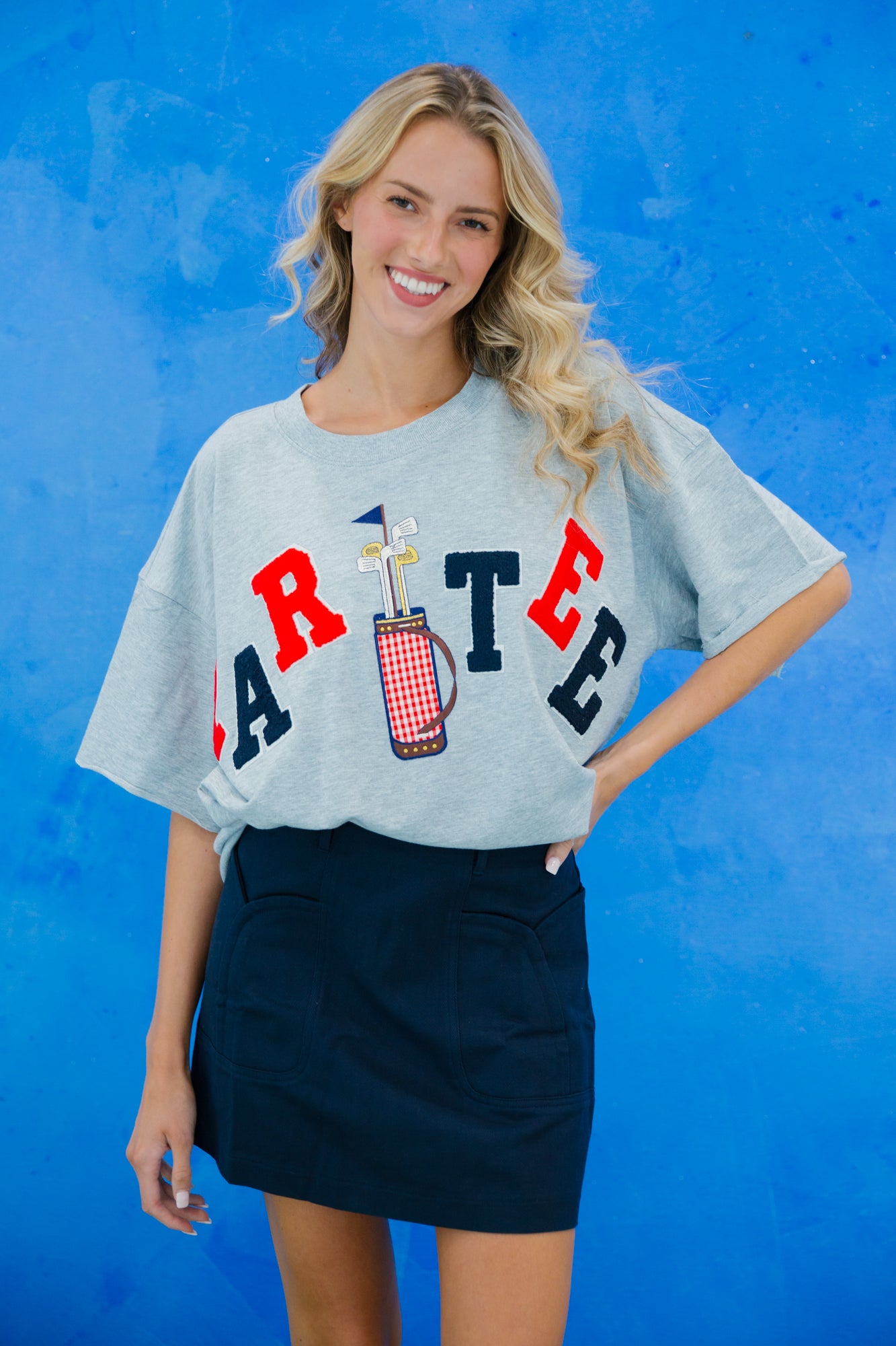 PAR TEE GREY TEE Tee Judith March   