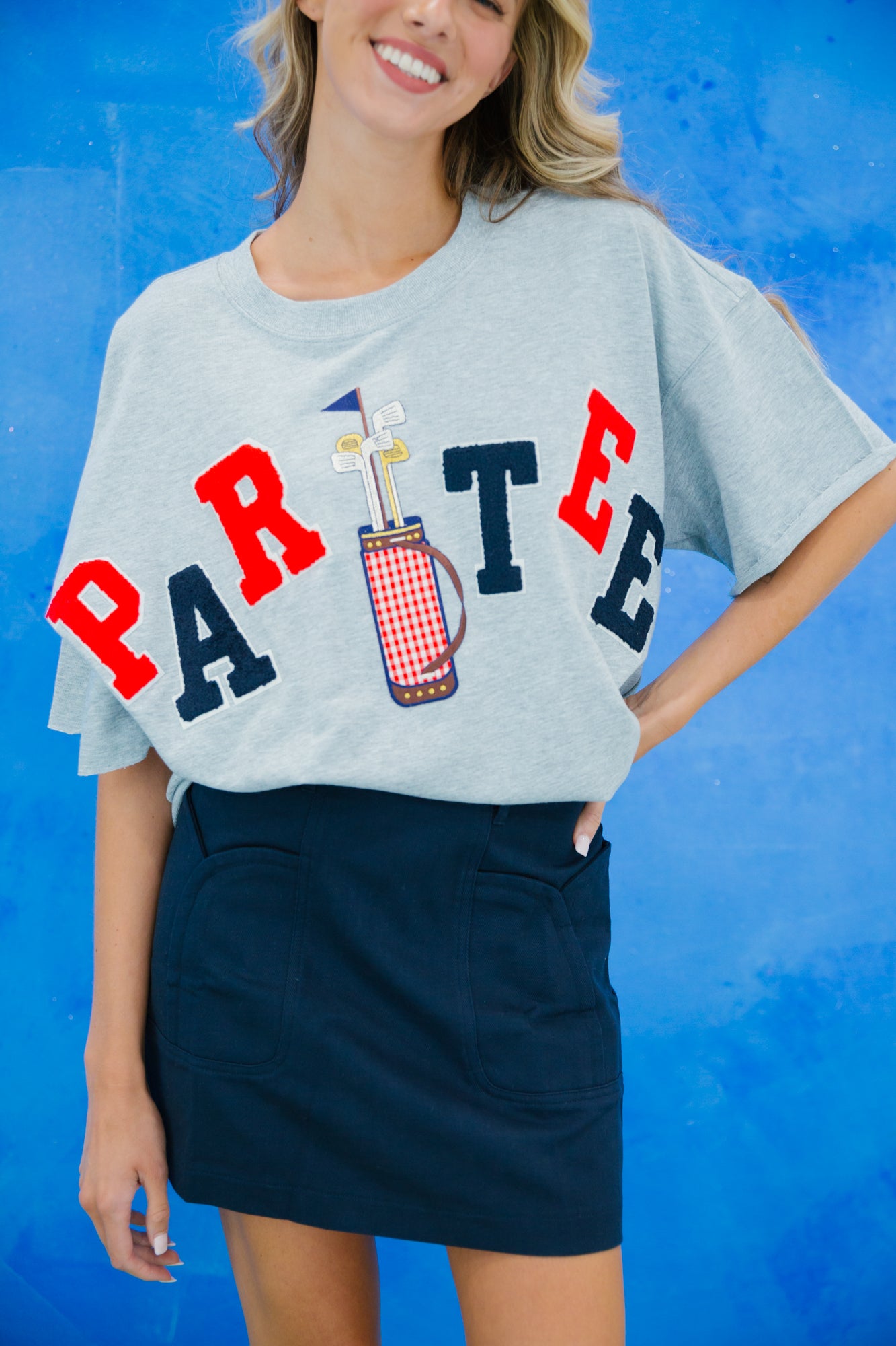 PAR TEE GREY TEE Tee Judith March SMALL  