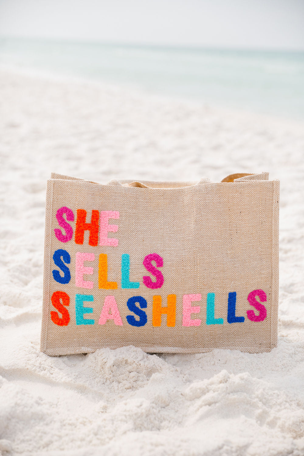 SHE SELLS SEASHELLS TOTE BAG PURSE Judith March