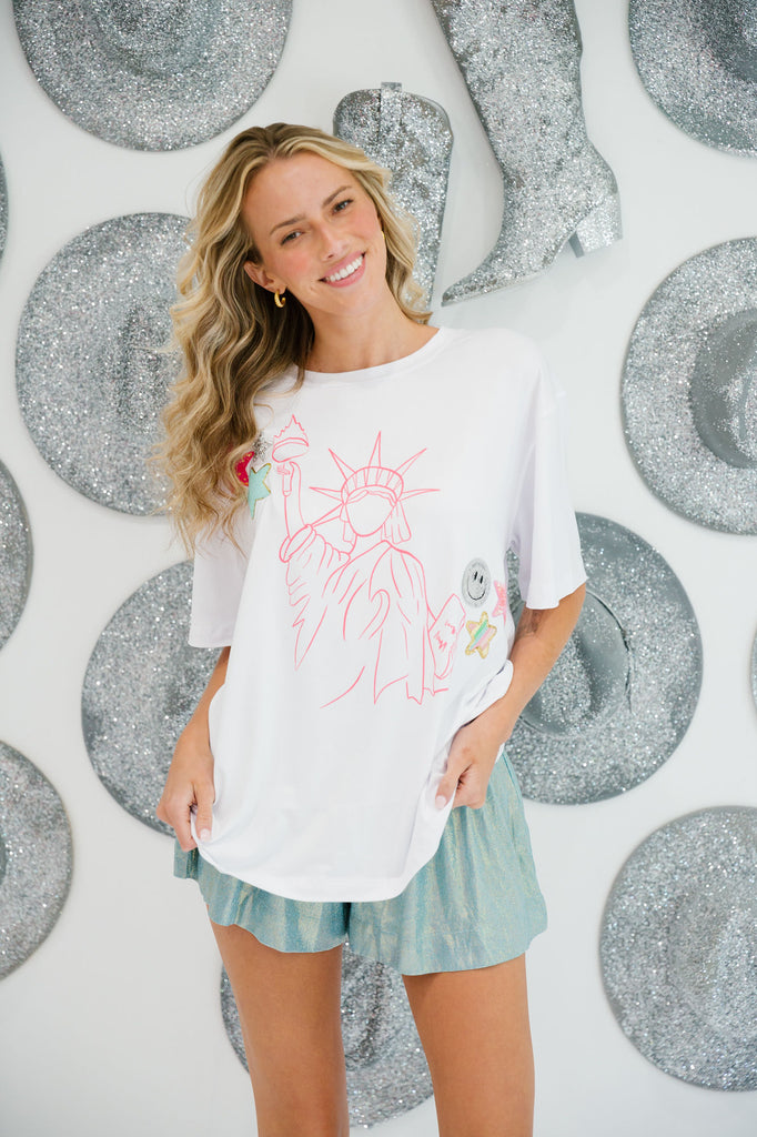 LADY LIBERTY TEE Tee Judith March