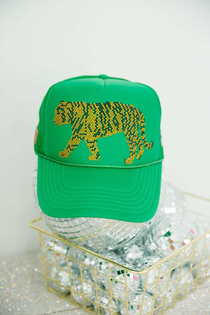 Malibu Sugar Trucker Hat with Rhinestone Rainbow Patch – a Spirit Animal