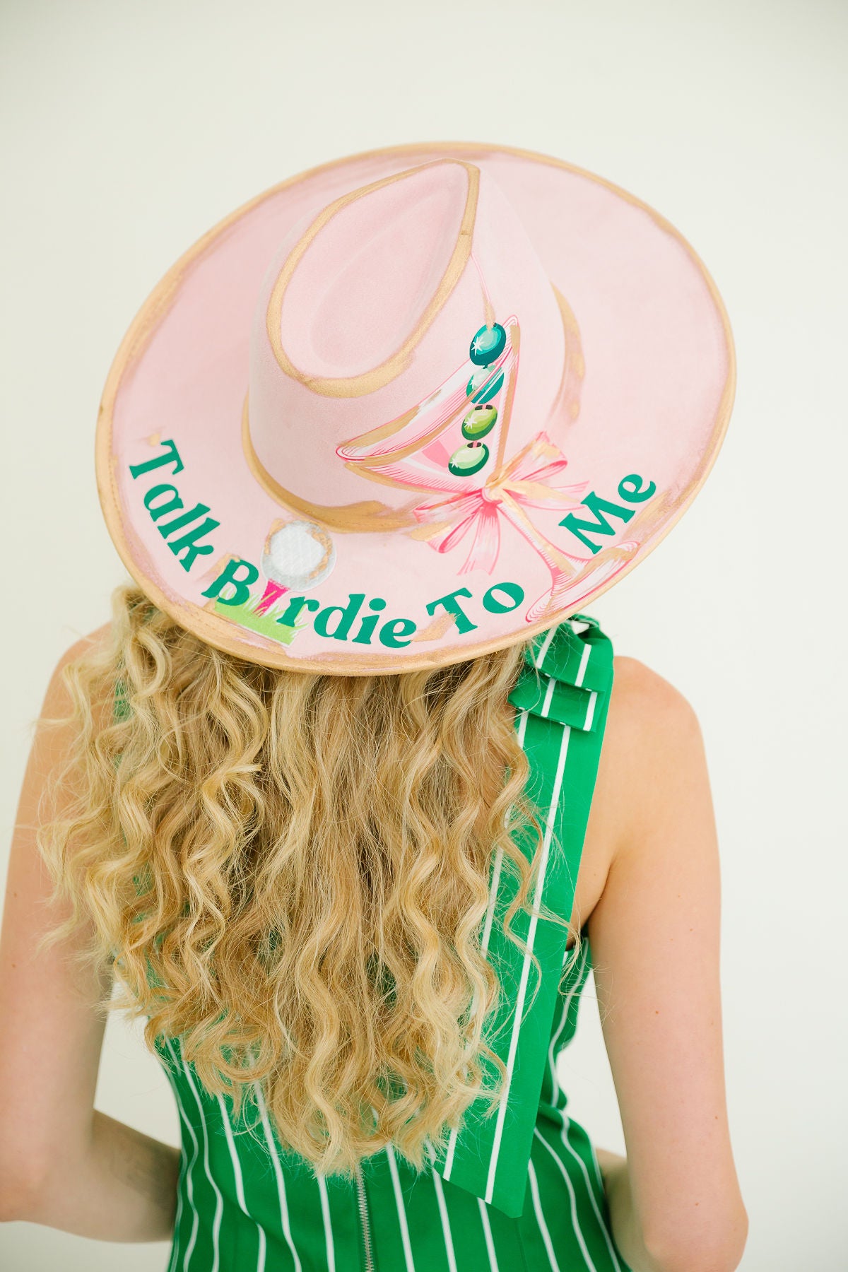 TALK BIRDIE TO ME PINK RANCHER HAT RANCHER HAT Judith March