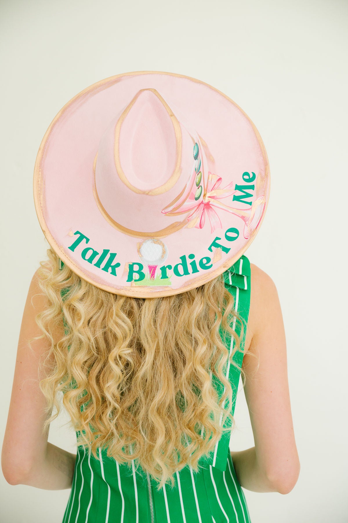 TALK BIRDIE TO ME PINK RANCHER HAT RANCHER HAT Judith March